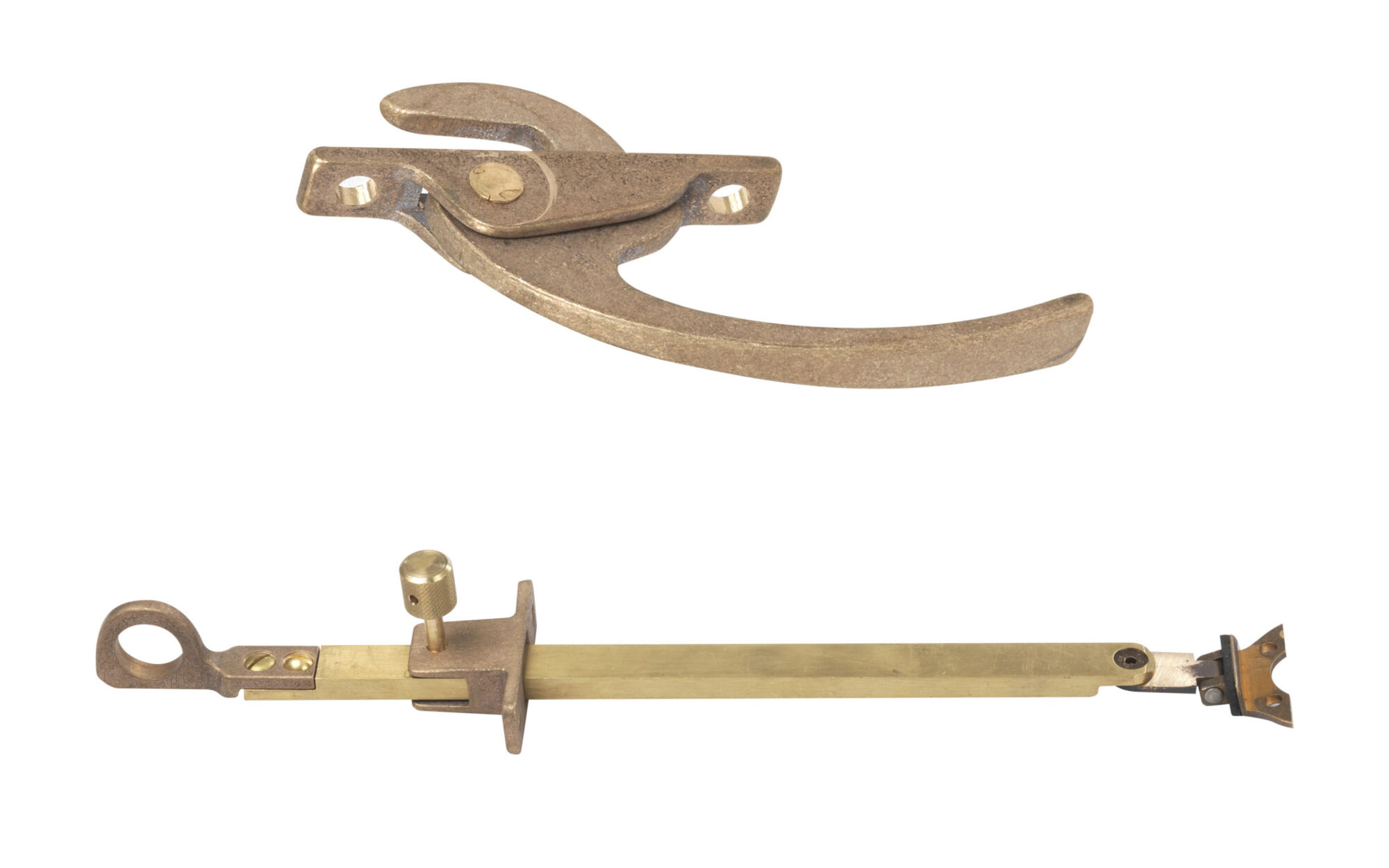 push bar and single point handle